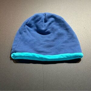 Yellow 108- Blue & turquoise Beanie Winter Beanie Cap kids OS